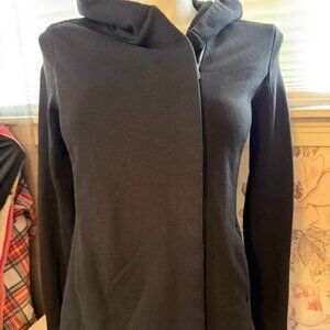 James Perse Asymmetrical Fleece Jacket